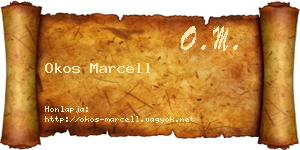 Okos Marcell névjegykártya